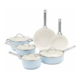 Greenpan Padova Cerámica Antiadherente 10pc De Utensilios De