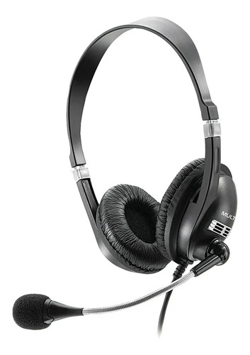 Headphone Microfone Flexível Acoustic Ph041 - Multilaser