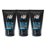 Kit Pós Barba Balm Hidrata Refresca E Modela Tróia 03un 100g