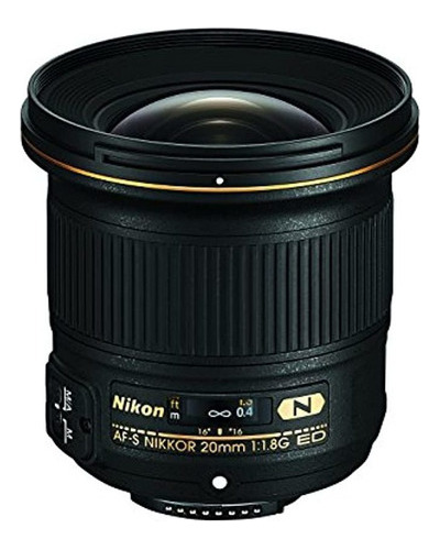 Nikon Af-s Nikkor Lente De 20 Mm F/1.8g Ed - Asin Principal.