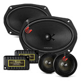 Kit 2 Vias 6x9 Polegadas Renegade Compass Audiophonic 320w