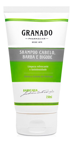 Granado Barbearia Shampoo Cabelo E Barba E Bigode 150ml