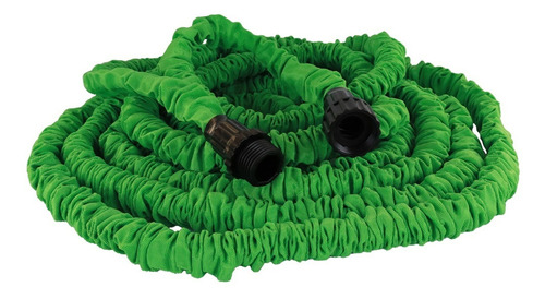 Manguera Expandible Jardin Pistola Retractil Flexible 15mts Color Verde