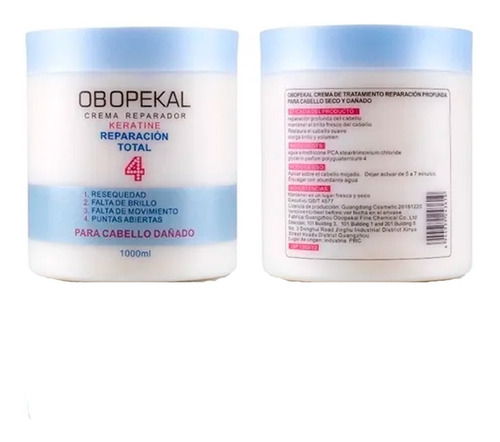 Crema Reparacion Profunda Total 4 De 1000ml Obopekal®