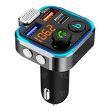 Cargador Receptor Bluetooth Para Mp3 Musica Fm Para Carros