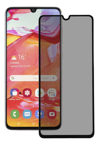 Protector De Pantalla En Vidrio Templado Anti Espía Premium