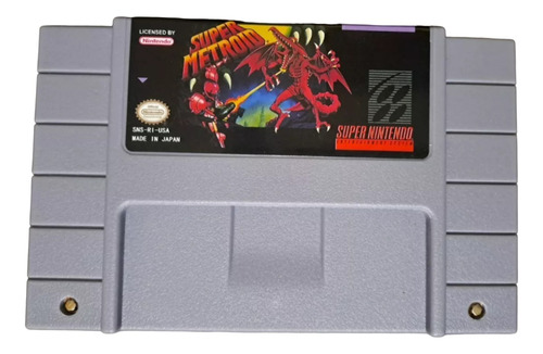 Super Metroid Snes Nuevo Guarda Partidas.