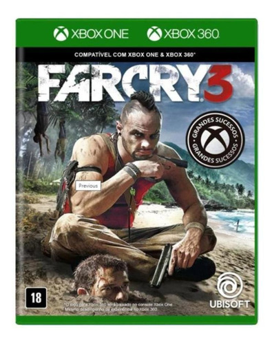 Jogo Original Mídia Física Far Cry 3 Para Xbox One/360