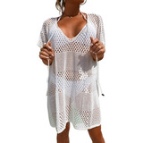 Camisa De Protección Solar Informal Holgada Con Cuello En V