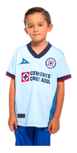 Nueva Jersey Cruz Azul Pirma Temporada 23/24 Niño Visita