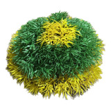 Meia Bola Buchinho Artificial 15cm Verde Decorativo