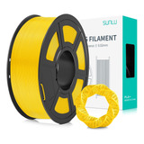 Filamento Pla Plus Sunlu De Color Amarillo Puro, 1,75 Mm, Po