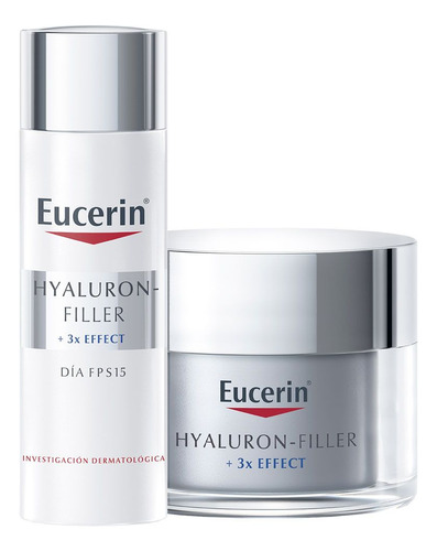 Eucerin Combo Antiedad Hyaluron Filler Día Noche Piel Mixta