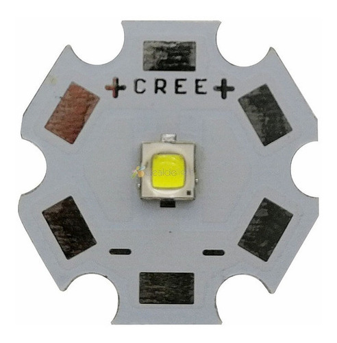 5 Piezas Led Cree Samsung 3535 Xpe Xte 3w  Pcb 20mm B Neutro