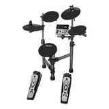 Bateria Eletrônica Ed0 Bk Viper Preta Bb Caixa Tom Surdo Hh