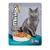 Alimento Minino Plus Recetas Para Gato Adulto Sabor Carnitas De Atún En Sobre De 85g