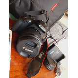 Canon Eos Rebel T6 18-55mm Is Ii Kit Dslr Color  Negro
