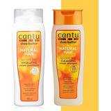 Cantu Curly Hair Pack X2 Shampoo + Conditioner Shea Butter