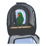 Mochila Transportadora Back Pack Para Loros Pericos Aves