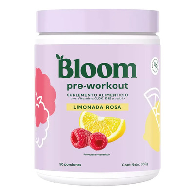 Bloom Pre-workout Con Vitamina C, B6,b12  Ctcf1 | Envío gratis