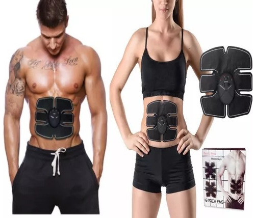 Electro Estimulador Abdominal Muscular Smart Fitness Cr7