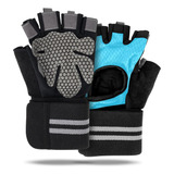 Guantes Para Gym Con Protección Muñequeras, Guantes Deportiv