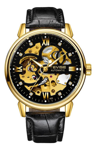 Reloj Pulsera Tevise Mecánico Automático Para Hombre | Meses sin interés