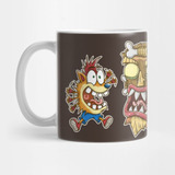 Taza De Ceramica Bichos Crash Bandicoot Modelo C 12