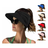 Visera Con Turbantes Para Mujer,sombrero Proteccion Uv Gorro