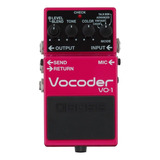 Procesador De Voz Boss Vo1 Vocoder Entrada Balanceada Prm