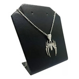 Collar Hombre Araña Película Plata Fina Ley .925