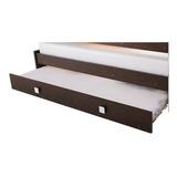 Carro Para Cama 1 Plaza Mosconi Nature Wengue 80965 - Luico