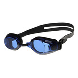 Antiparras De Natación Arena Zoom X-fit Azul/negro Color Negro-azul