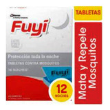 Pack X 6 Unid. Tabletas Para Mosquitos  Protección Fuyi