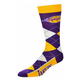Calcetas Largas , Argyle ,socks , Los Ángeles Lakers.
