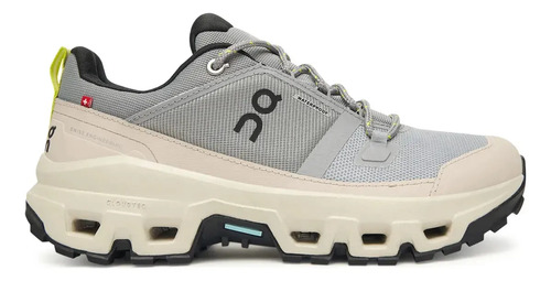 Tenis On Cloudrock Low Wp Resistente Impermeable Aventura Uso Outdoor Senderismo Unisex Zapatillas