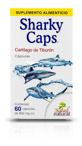 Suplemento En Cápsulas Salud Natural Sharky Caps En Frasco 60 Un