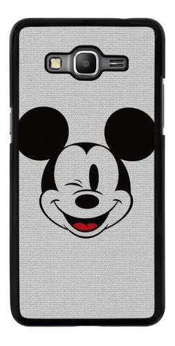 Funda Para Samsung Galaxy Mickey Mouse Disney Cara Gris