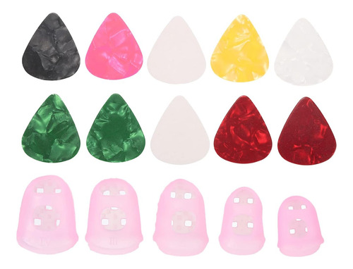 Púas Para Guitarra Meccanixity Finger Picks, Protectores De