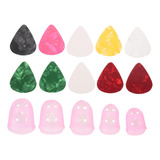 Púas Para Guitarra Meccanixity Finger Picks, Protectores De