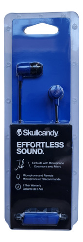 Fone Skullcandy Jib In-ear Earbuds Com Fio - Azul - P. Ent.