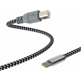 Midi Cable For  Pro Usb C To Usb B Midi Otg Cord Type C...