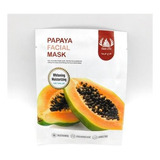 Mascarilla Facial Papaya Facial Mask X10 Unidades Oferta