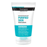 Exfoliante Facial Neutrogena Purified Skin 100g Momento De Aplicación Día/noche Tipo De Piel Mixta A Piel Grasa