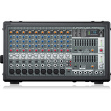 Consola Mezcladora Amplificada 9 Canales Behringer Pmp2000d