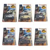 Matchbox Coleccion Jurassic World Combo X6 