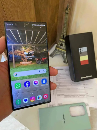 Samsung Galaxy S23 Ultra 1tb Câmera Funcionando 