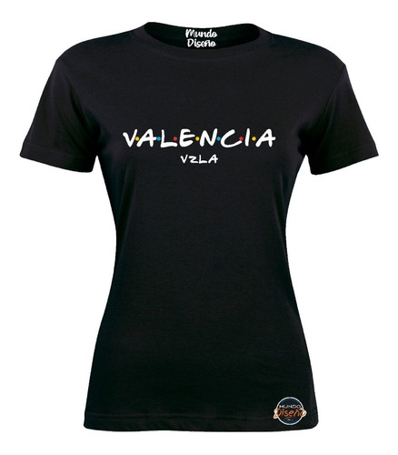 Poleras - Franelas Para Mujer Friends Venezuela Valencia