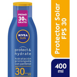 Protector Solar Nivea Sun Protect & Hydrate Fps30 400ml