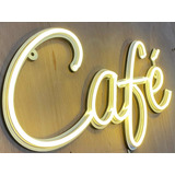 Cartel Neón Cafe